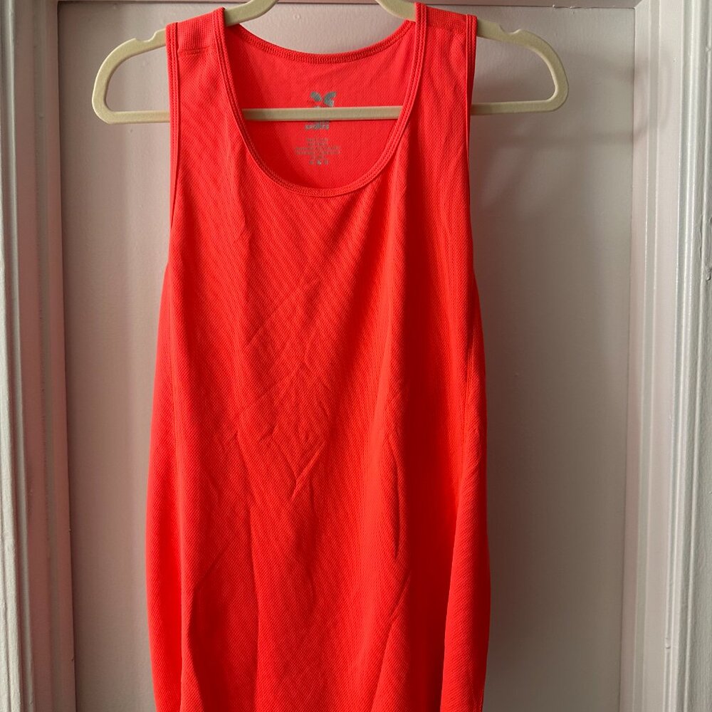 City Sports Neon Orange Workout Tank